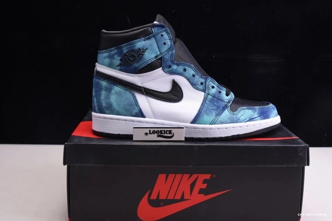 1 High Air Tie-Dye Jordan CD0461-100 OG 1011